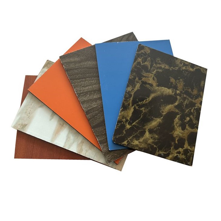 Sérsniðin hönnun verksmiðjuverð 4mm 5mm Marble Grained Aluminium Composite Panel ACP