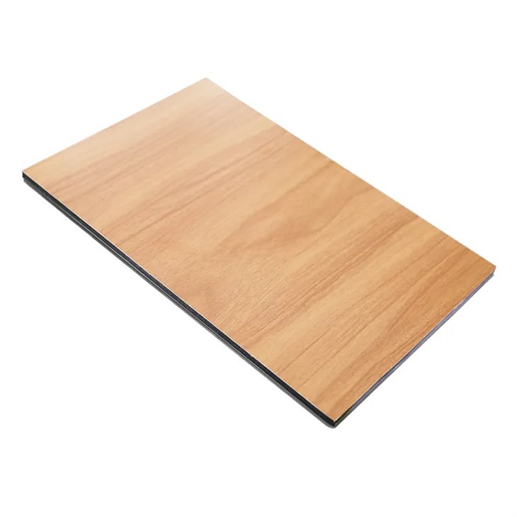 Professional   3mm   4mm   ACP   Panel   Tré   Korn   ál   samsett   pallborð